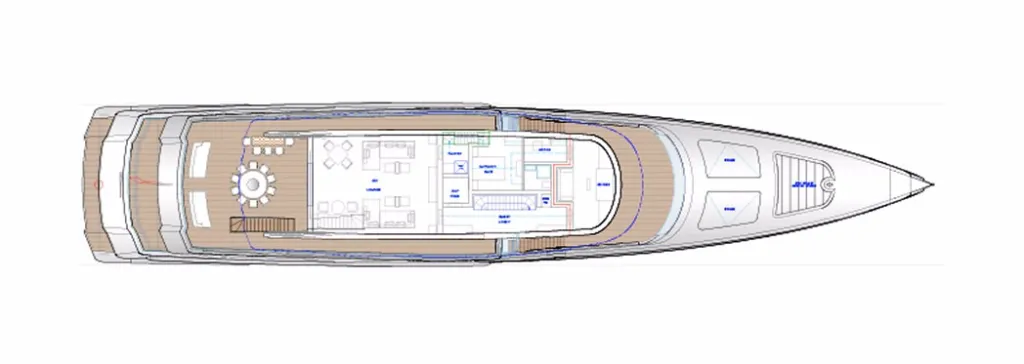 La Passion General Arrangement Technical Drawing