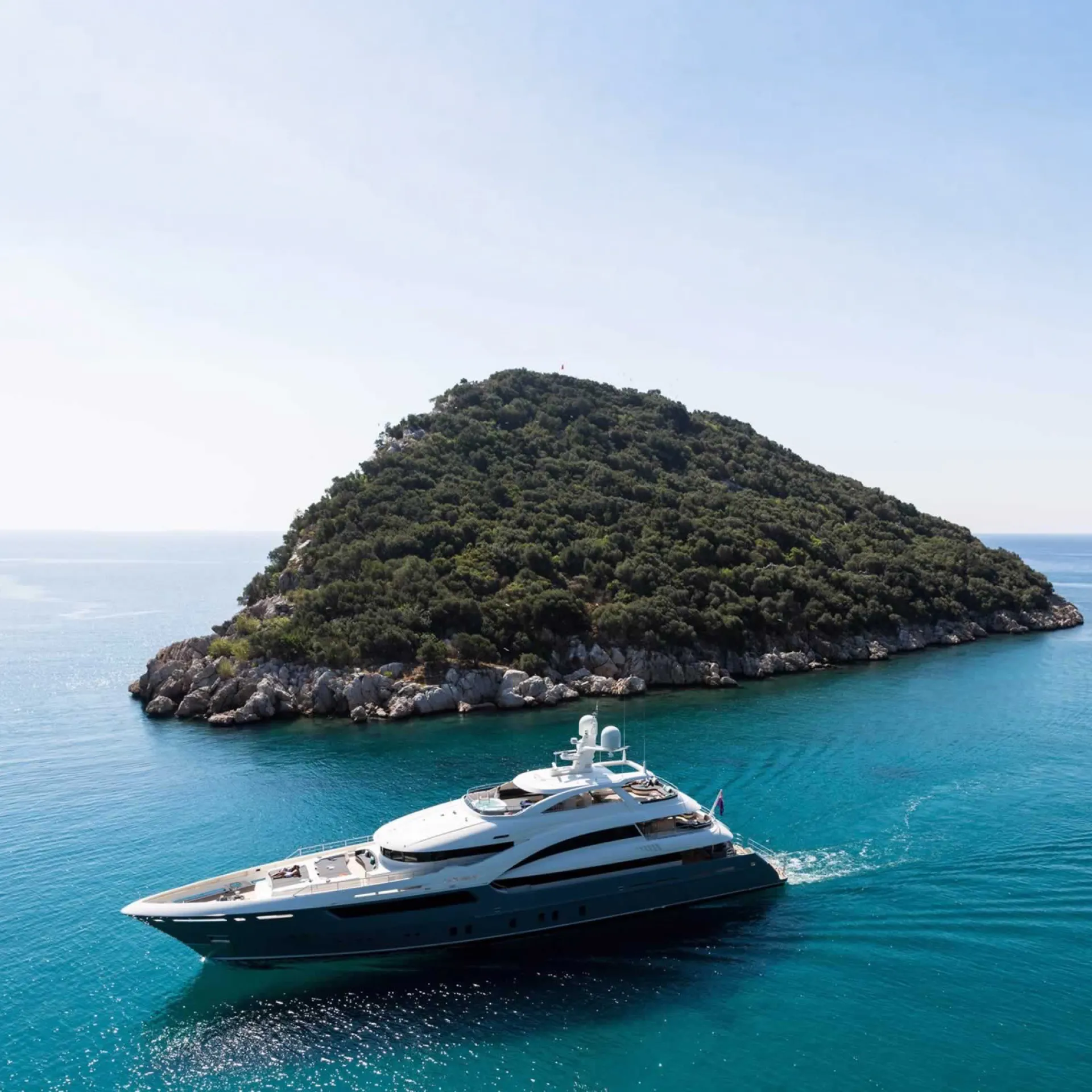 Luxury Yacht Detail